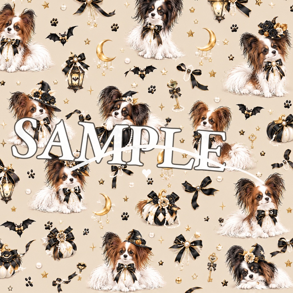 Pearl & Noir|Noir Halloween|Papillon Pearl Collection|9Digital Papers