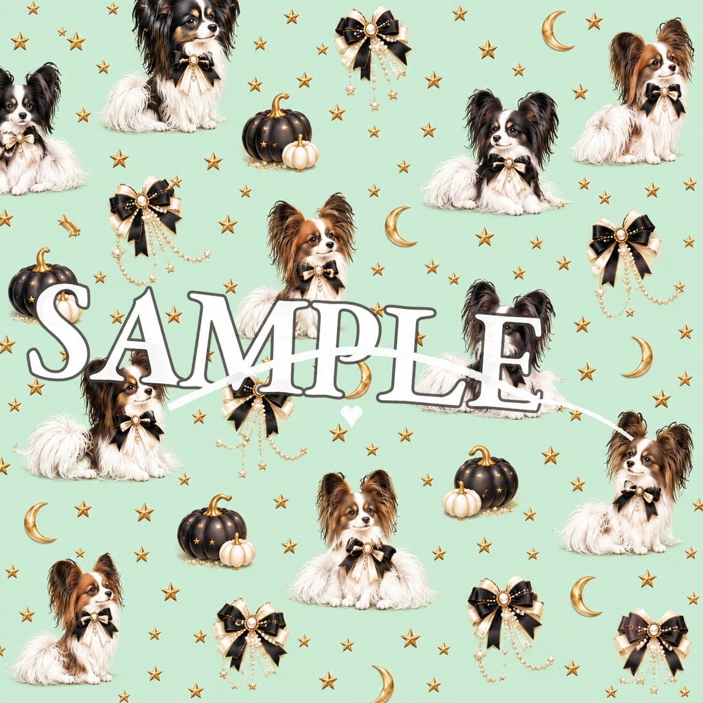 Pearl & Noir|Noir Halloween|Papillon Pearl Collection|9Digital Papers