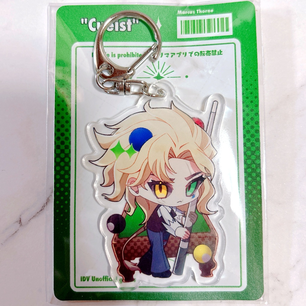 ビリヤードプレイヤーアクキー