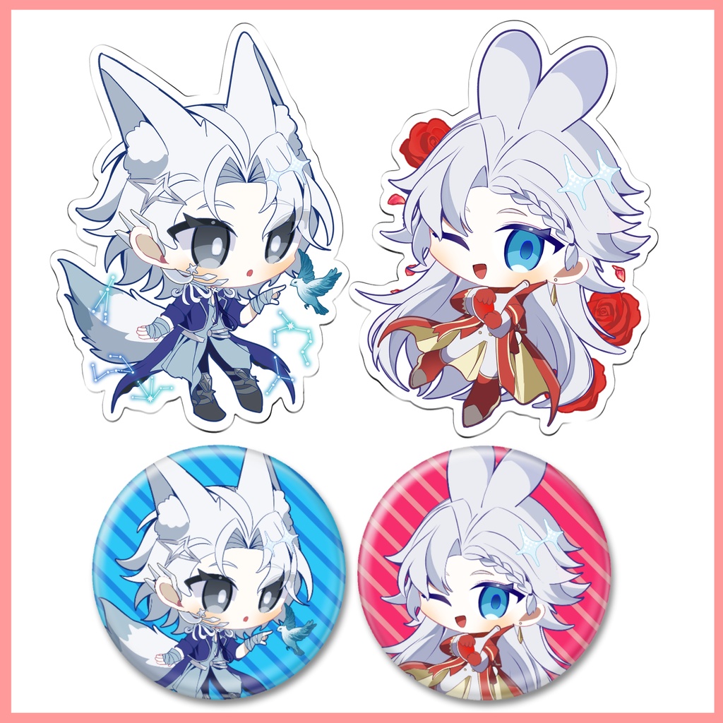 イタカアクスタ＆缶バッジセット