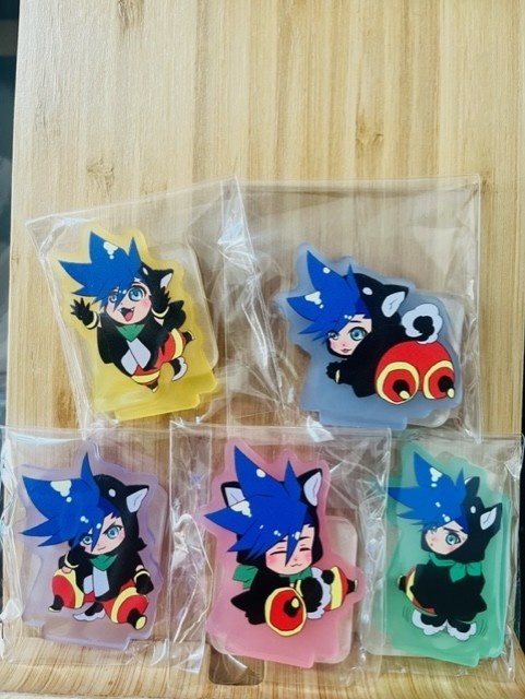 黒柴がろわんアクスタセット