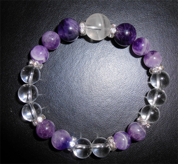 ファント水晶ブレスレット