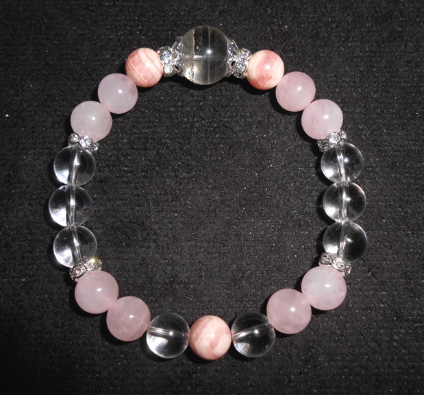 ファントム水晶ブレスレット