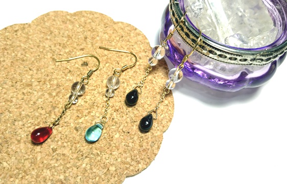 ゆらりドロップピアス