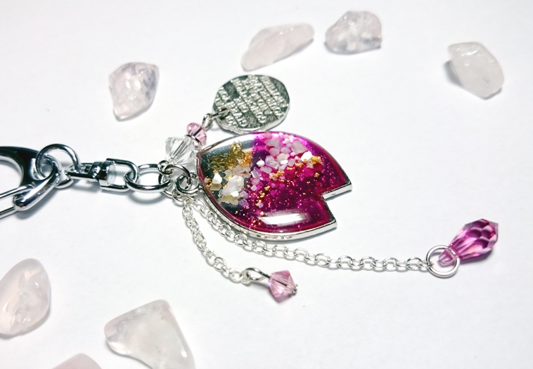 桜のキーホルダー