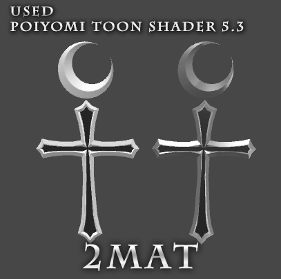 十字架イヤリング