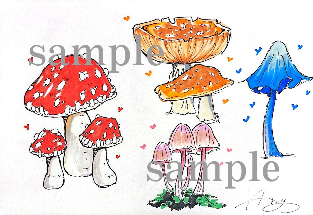 個性豊かなきのこたち🍄
