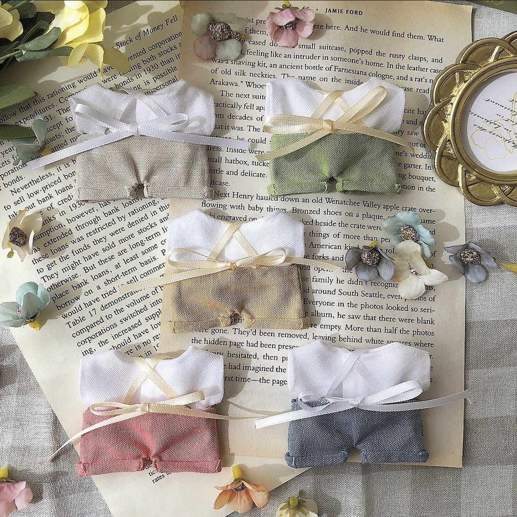 お花のサロペット