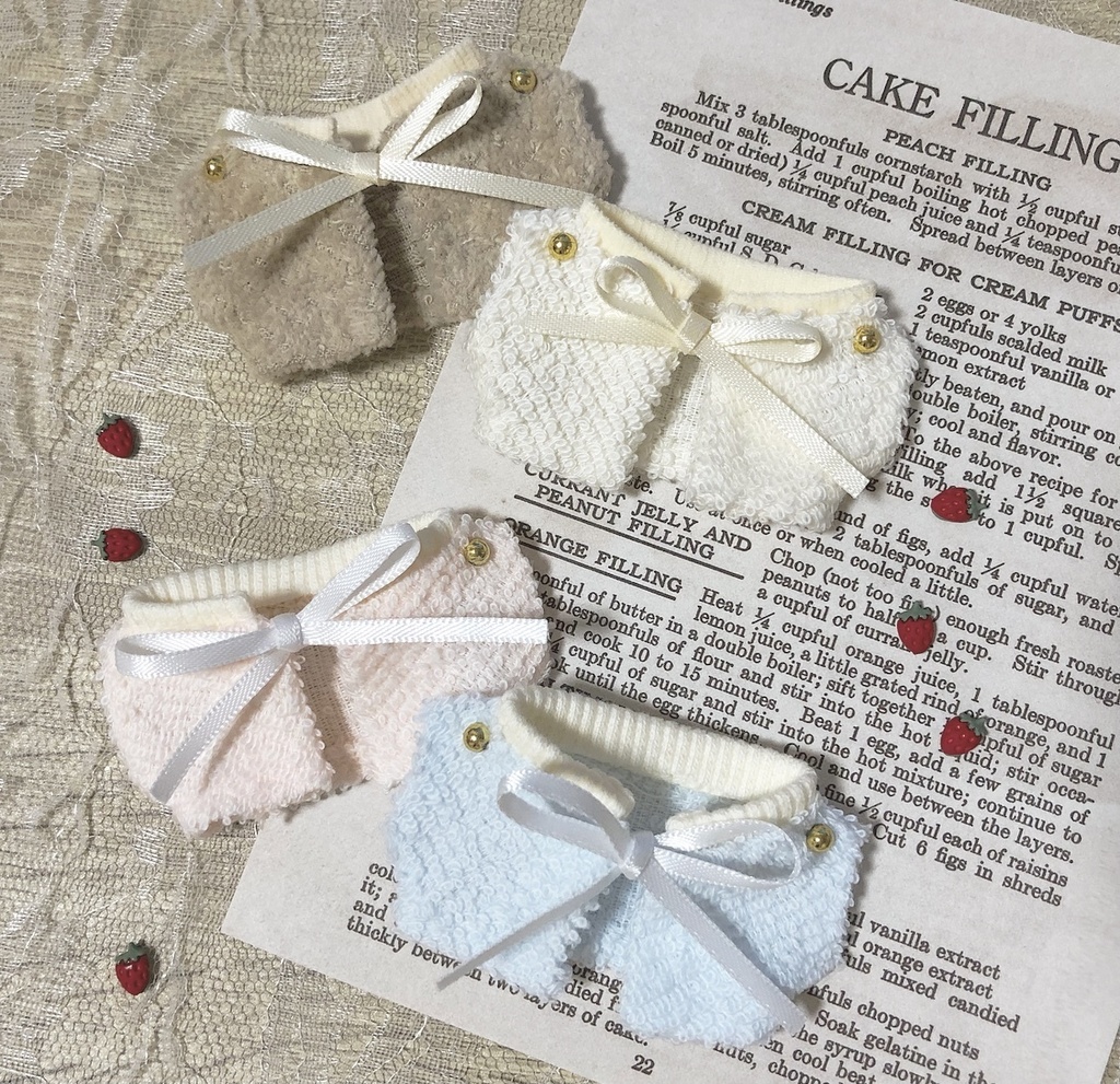 shortcake ribbon blouson