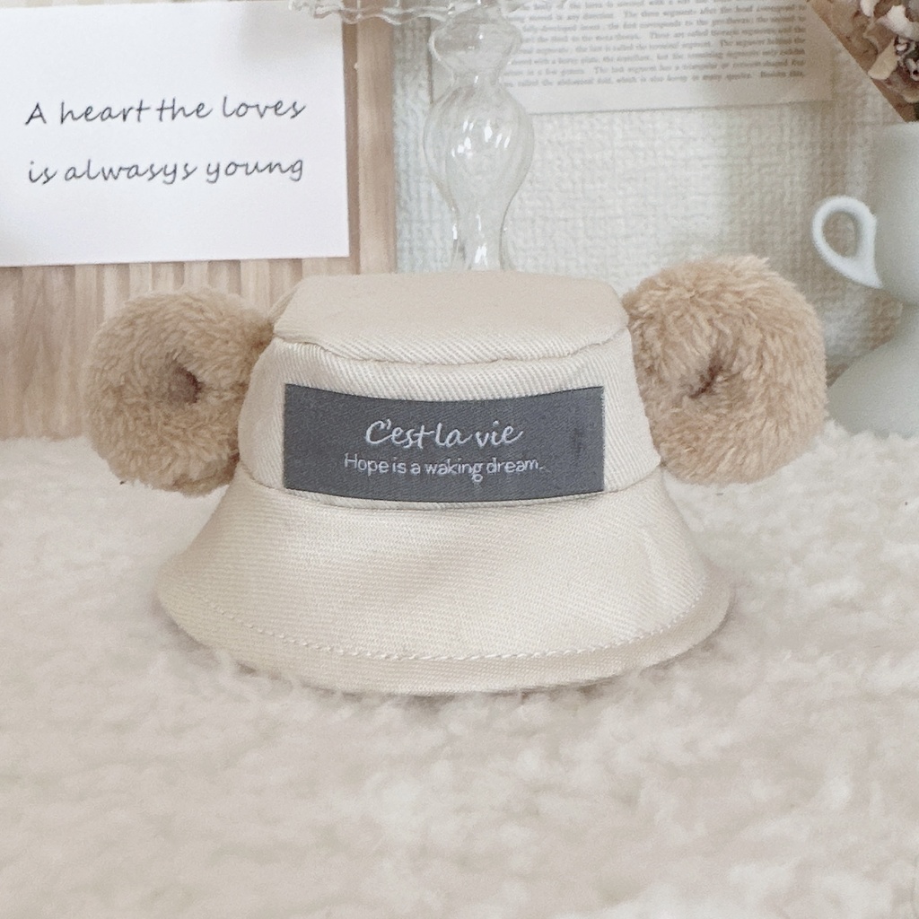 シンプルくまみみバケハ