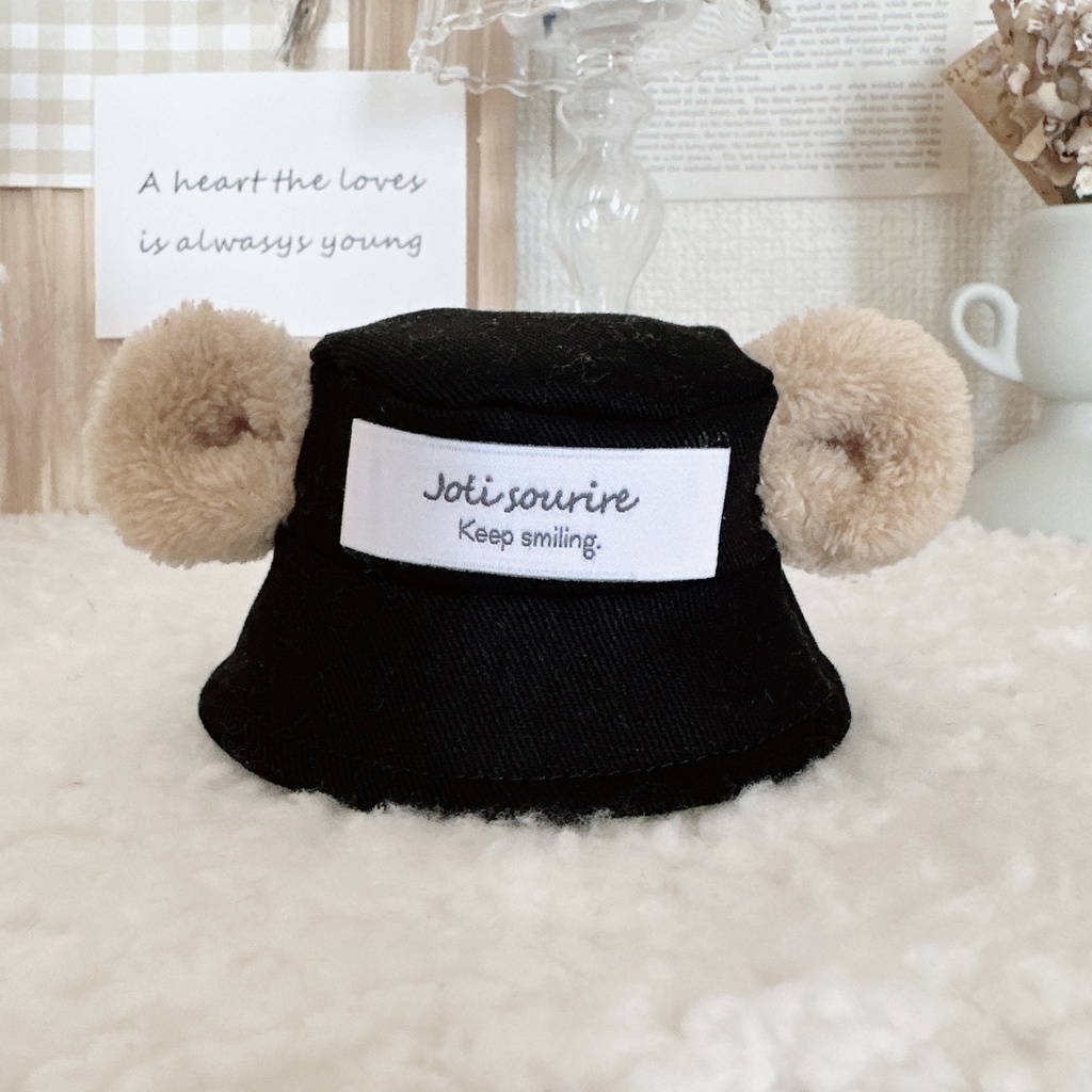 シンプルくまみみバケハ