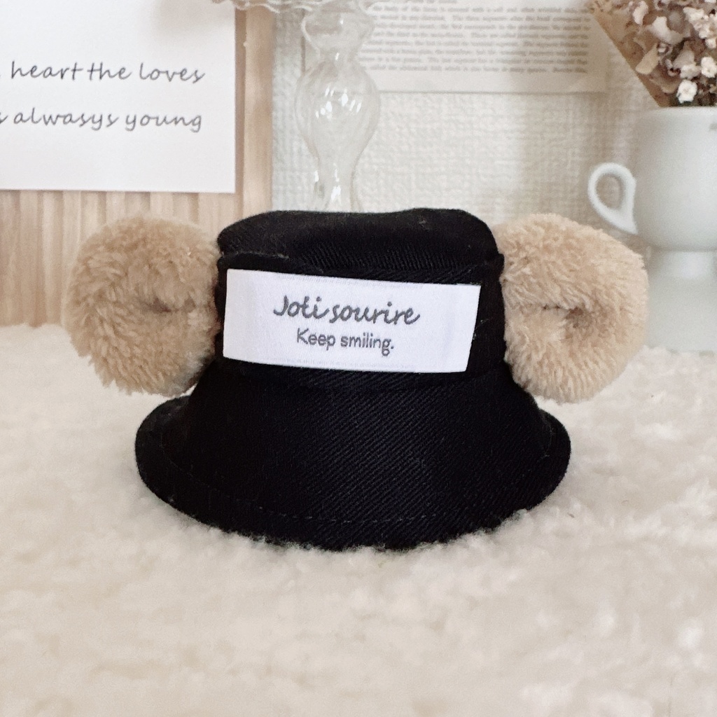 シンプルくまみみバケハ