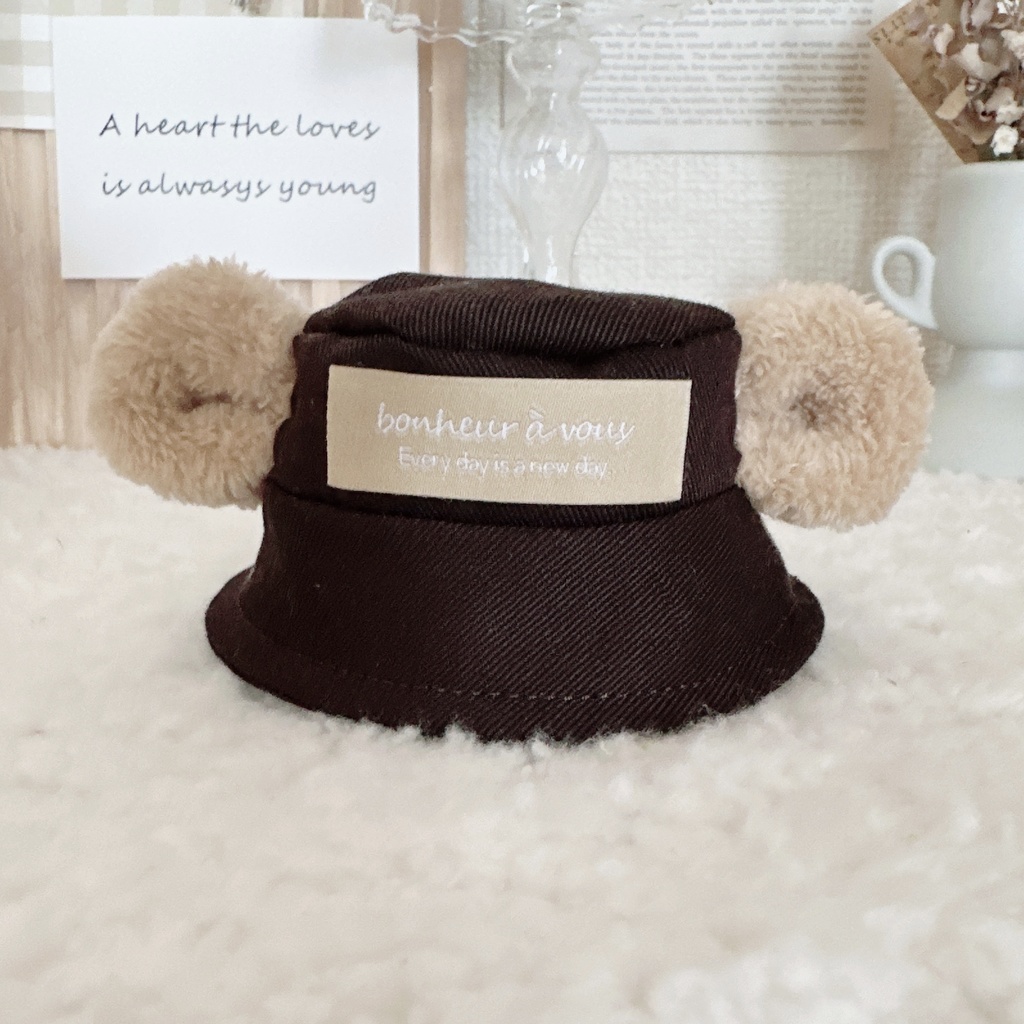 シンプルくまみみバケハ