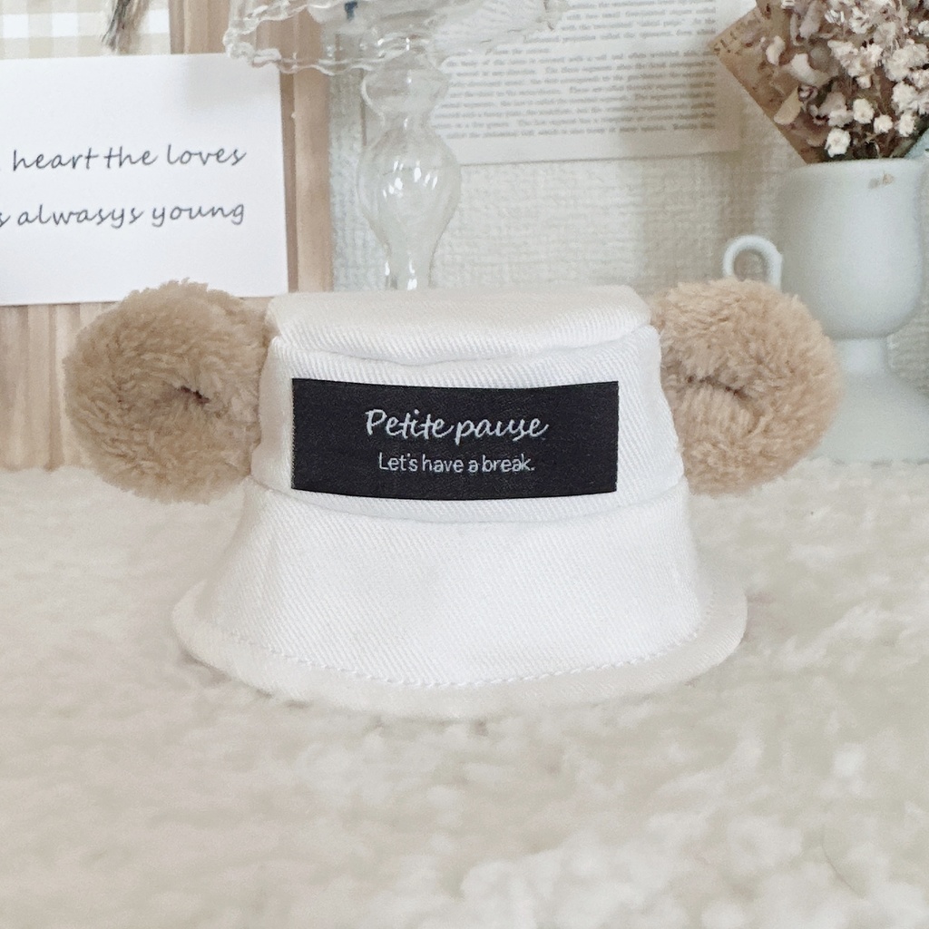 シンプルくまみみバケハ