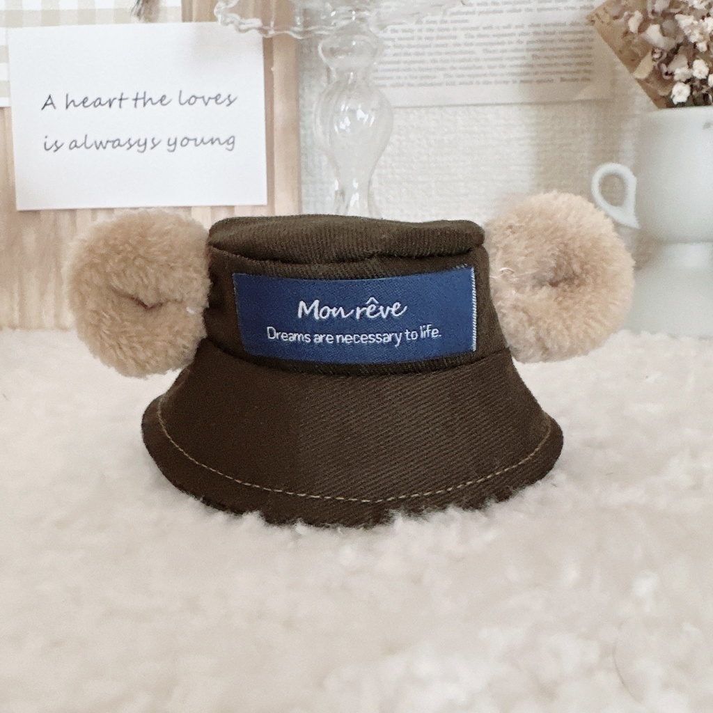 シンプルくまみみバケハ