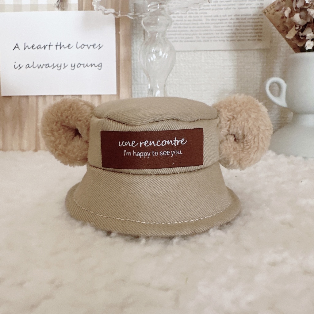 シンプルくまみみバケハ