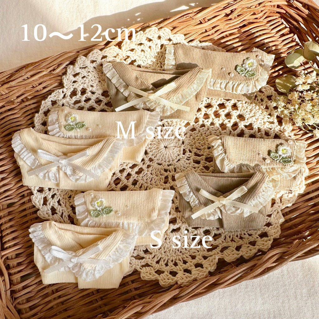 corduroy ⚘ sailor shirt( frill×ribbon )