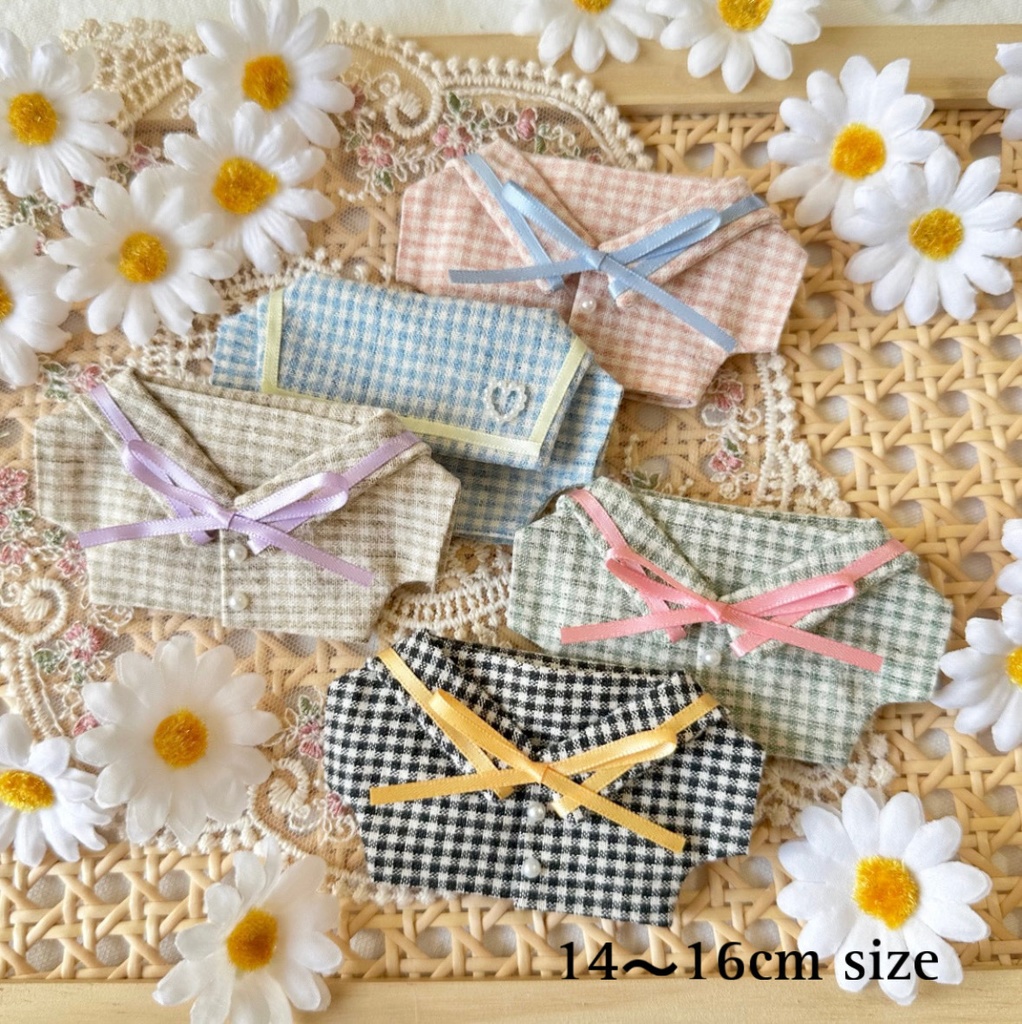 checkered sailor blouse( retro pop ღ )