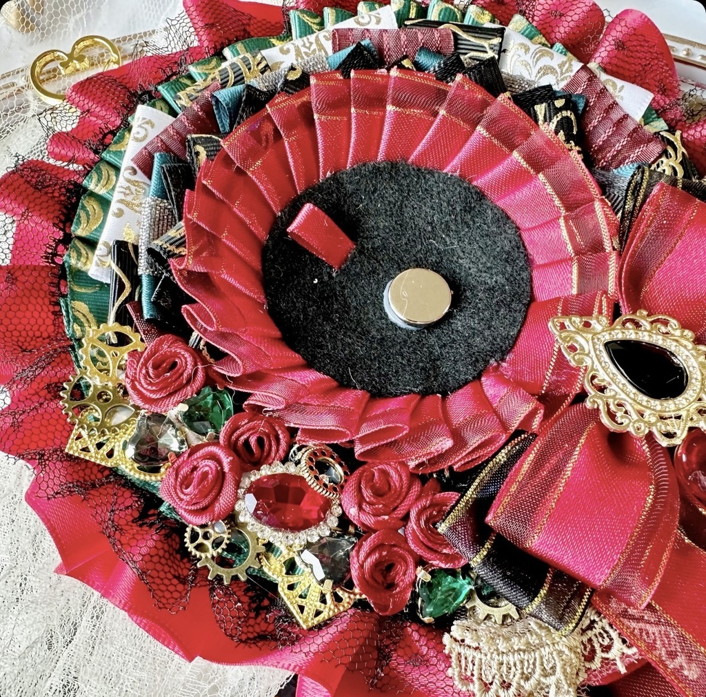 Rosette( antique red ♔)