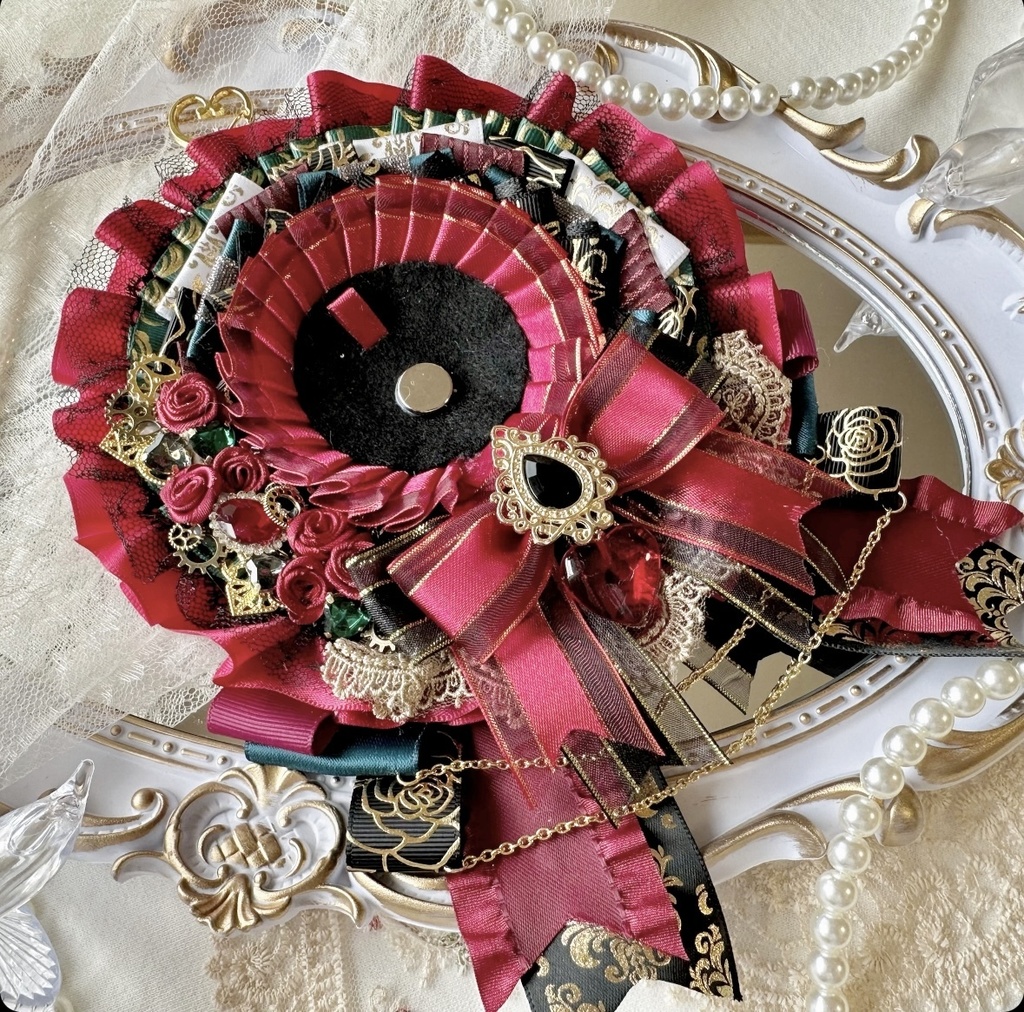 Rosette( antique red ♔)