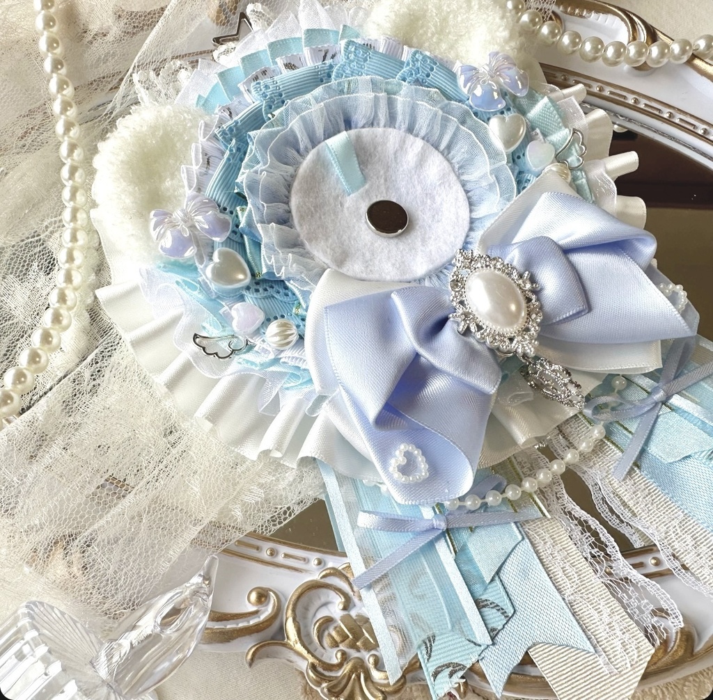 Rosette( teddybear blue ⚘)