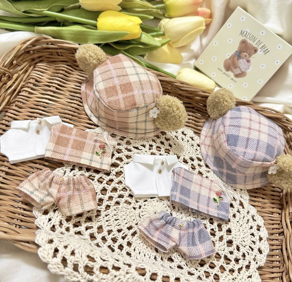 ⋆⸜omekashi ⸝⋆ teddybear set