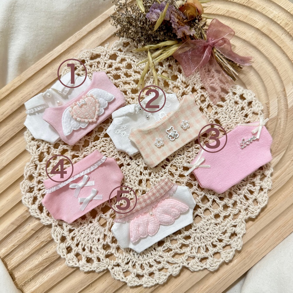 petite plume ໒꒱ pink collection