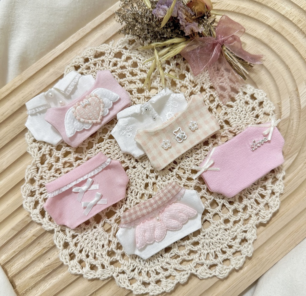 petite plume ໒꒱ pink collection