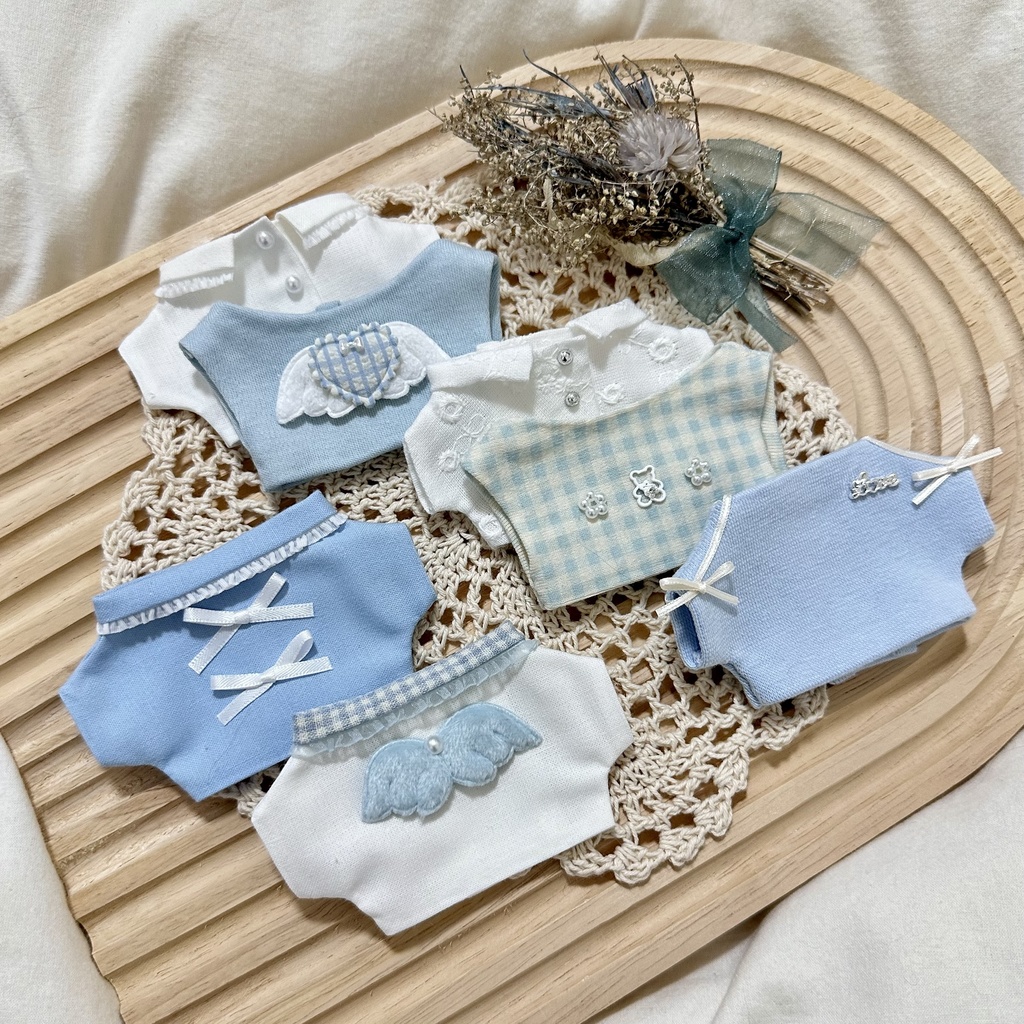 petite plume ໒꒱ blue collection