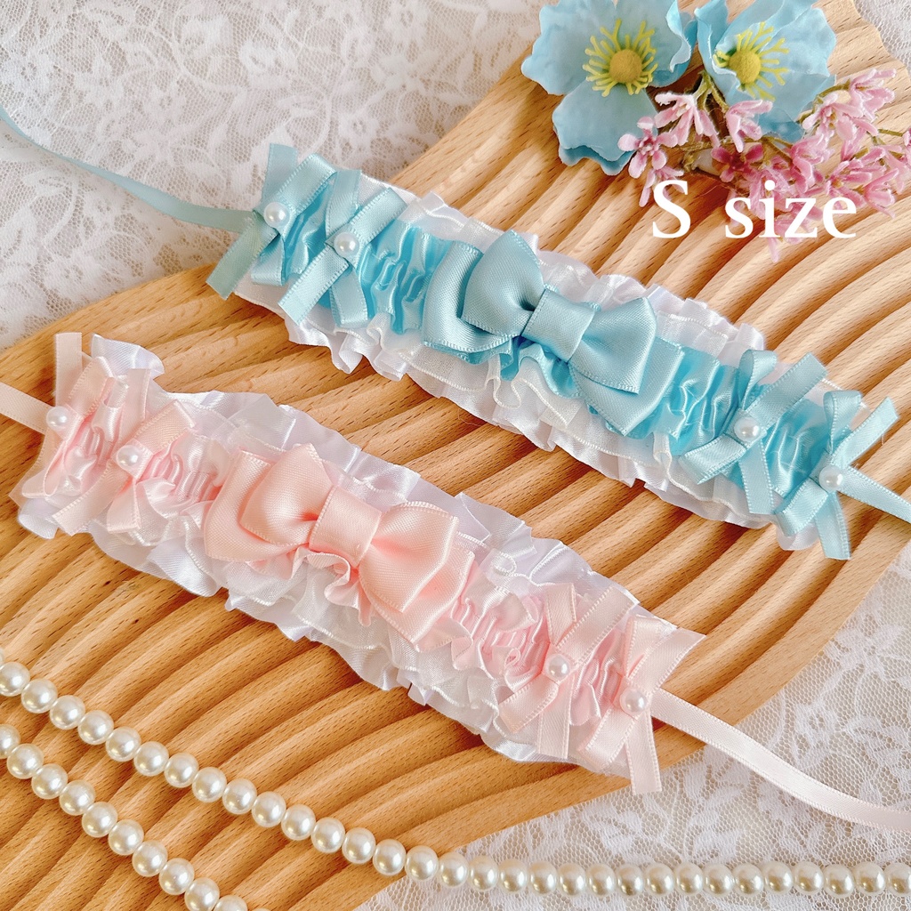 satin ribbon ♡ head dress