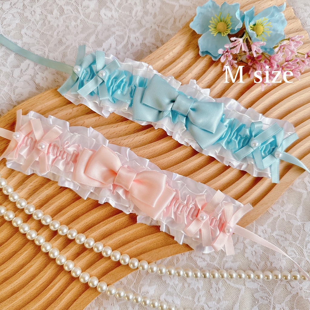 satin ribbon ♡ head dress
