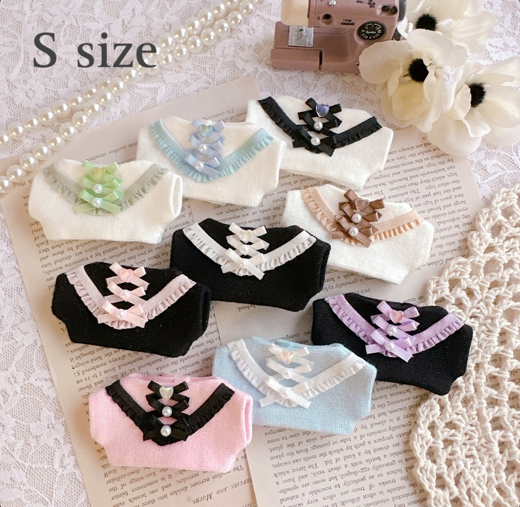 triple ribbon ୨୧ knit