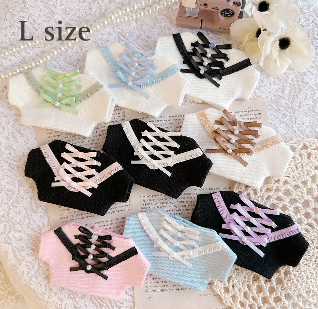 triple ribbon ୨୧ knit