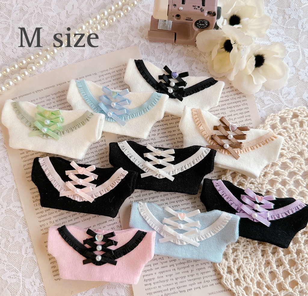 triple ribbon ୨୧ knit