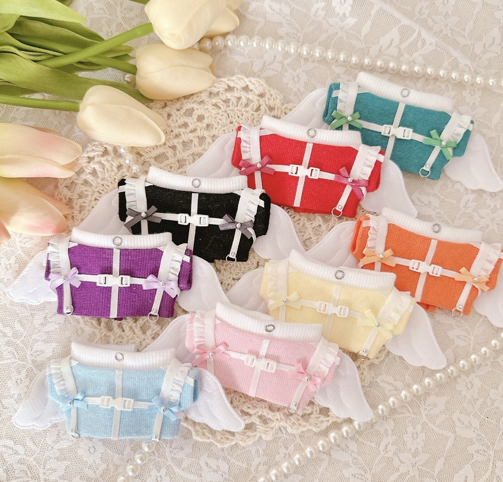 colorful jersey × angel harness ໒꒱