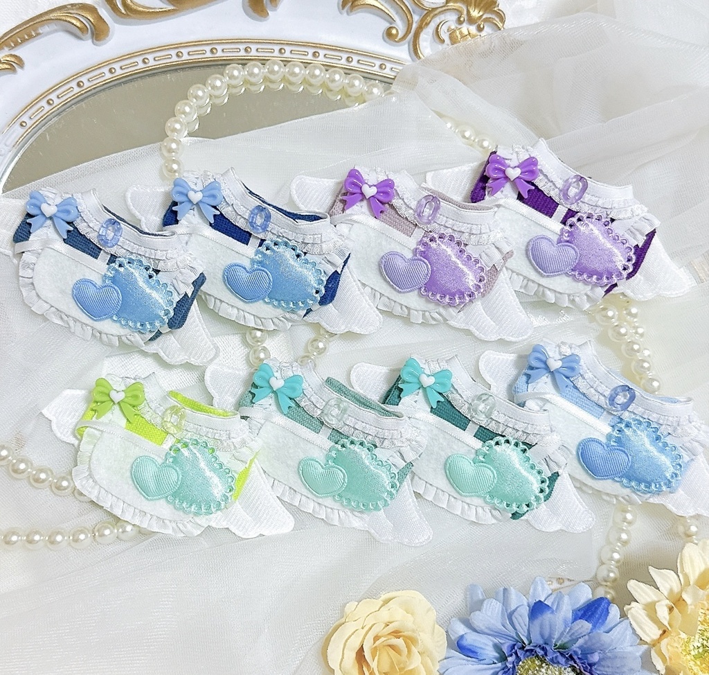 angel ໒꒱ jersey maid( cool color )
