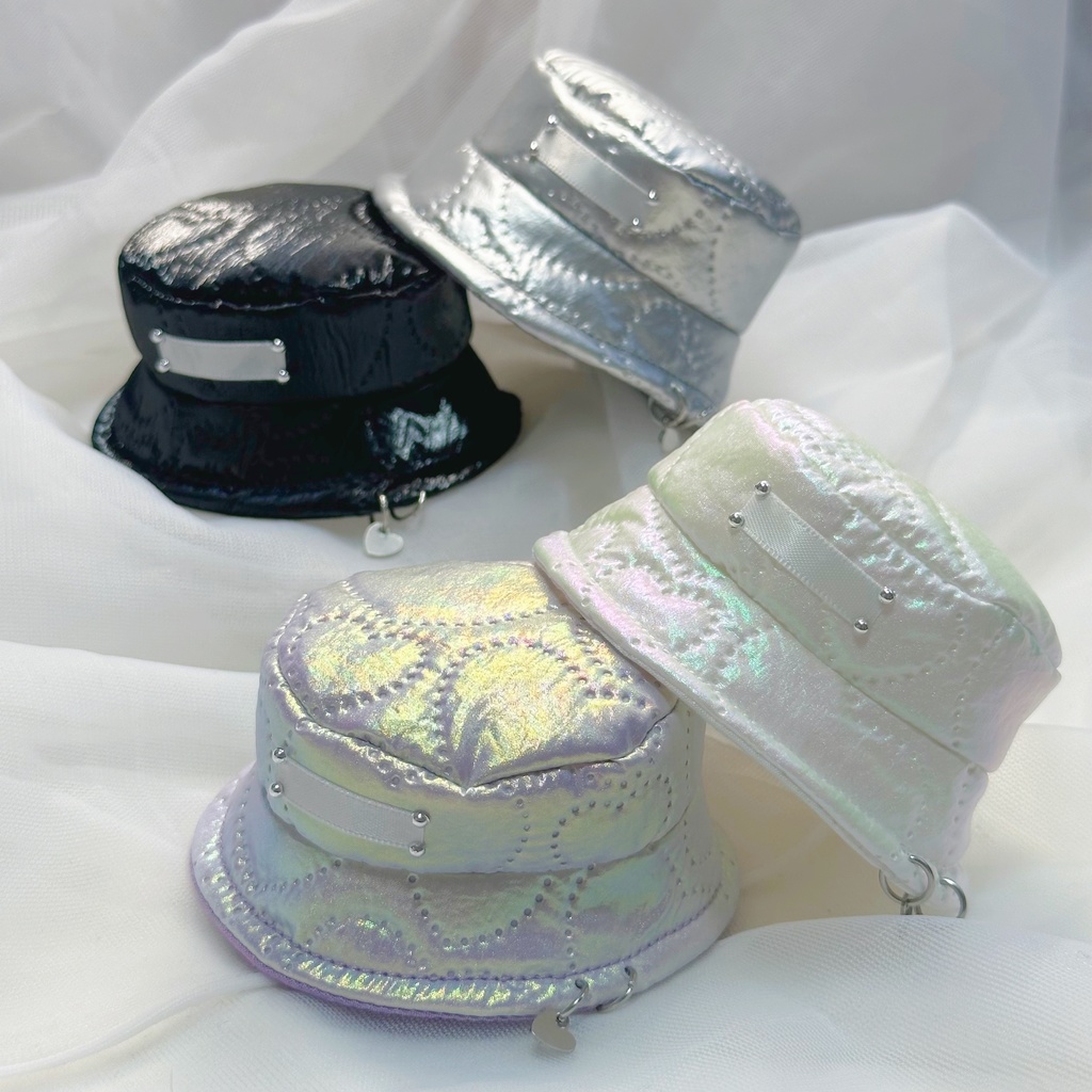 hologram heart ♡ bucket hat