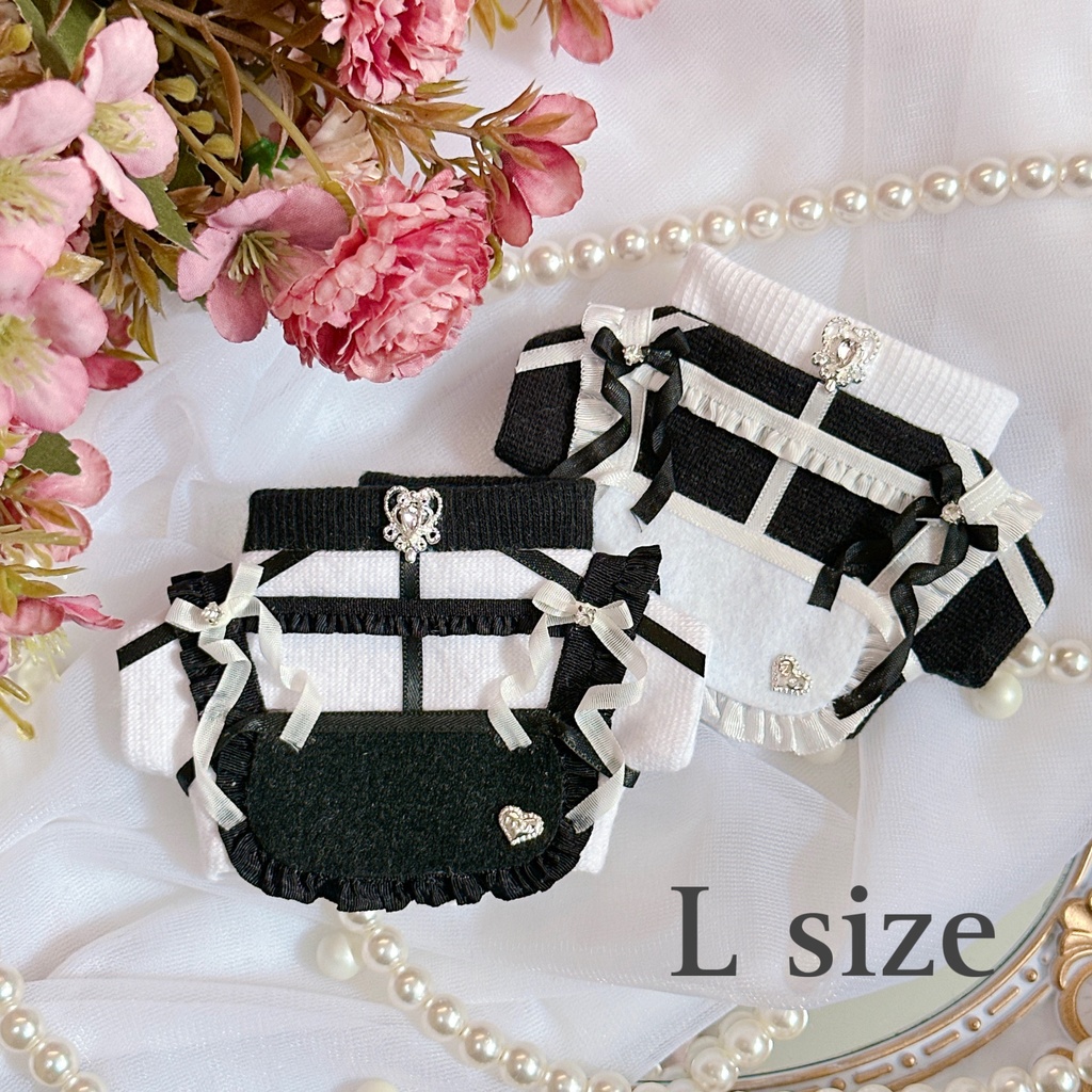 frill ୨୧ jersey maid( monotone ♥♡ )