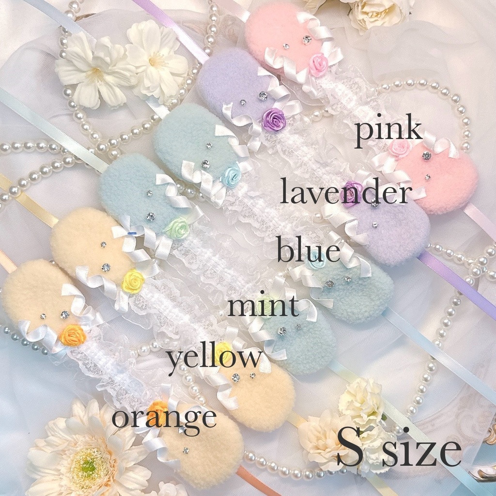 rose ꫂ ၴႅၴ head dress( pastel )