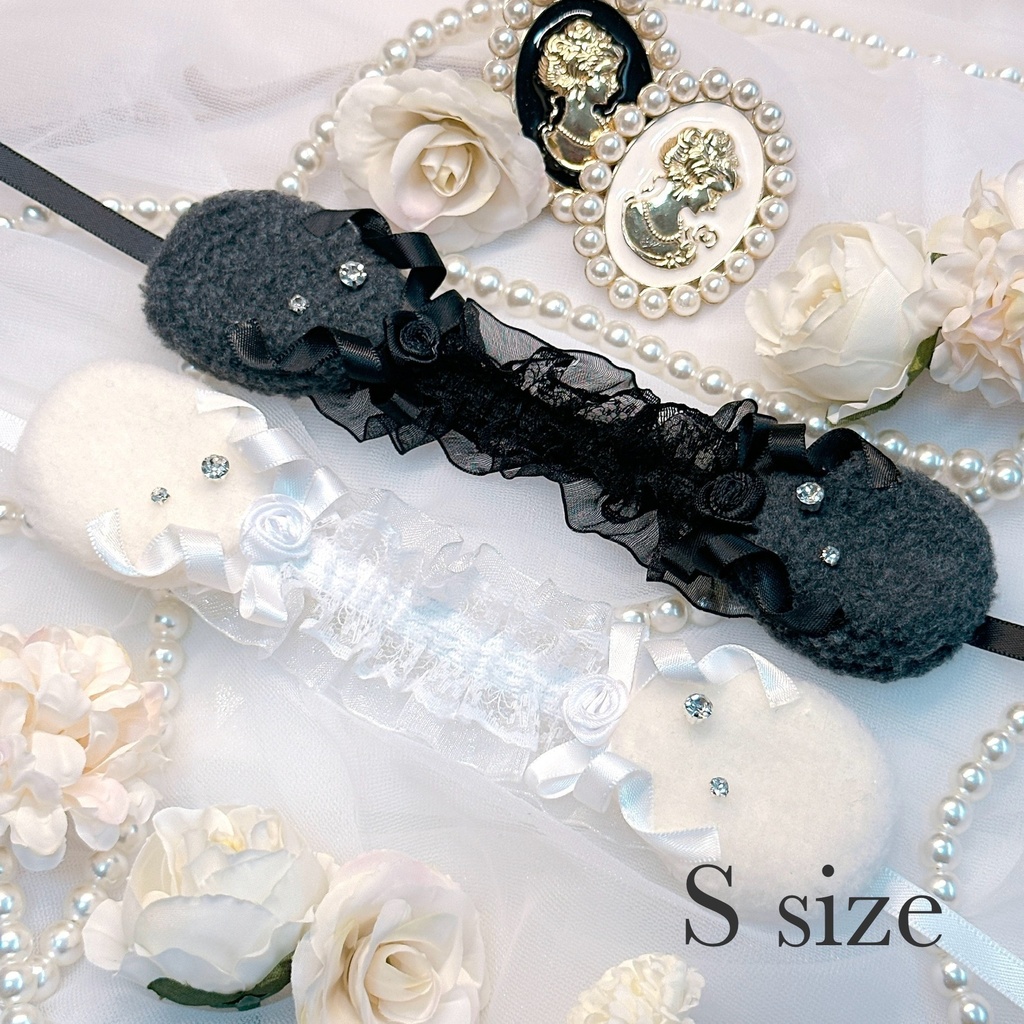 rose ꫂ ၴႅၴ head dress( monotone )