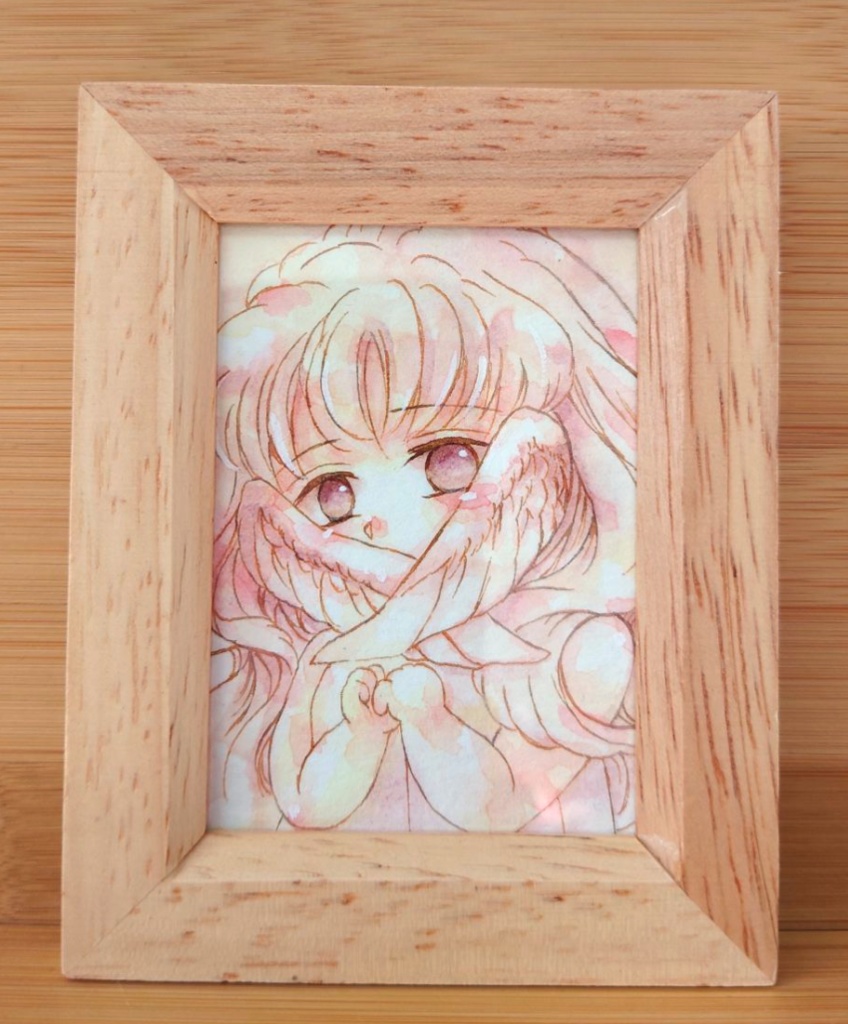 ミニ額　羽展２