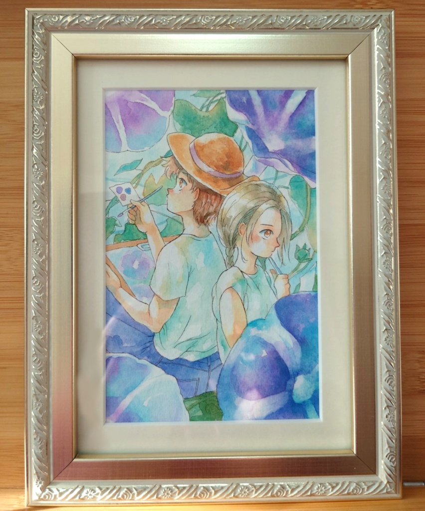 額装原画　TetoTetoからの招待状