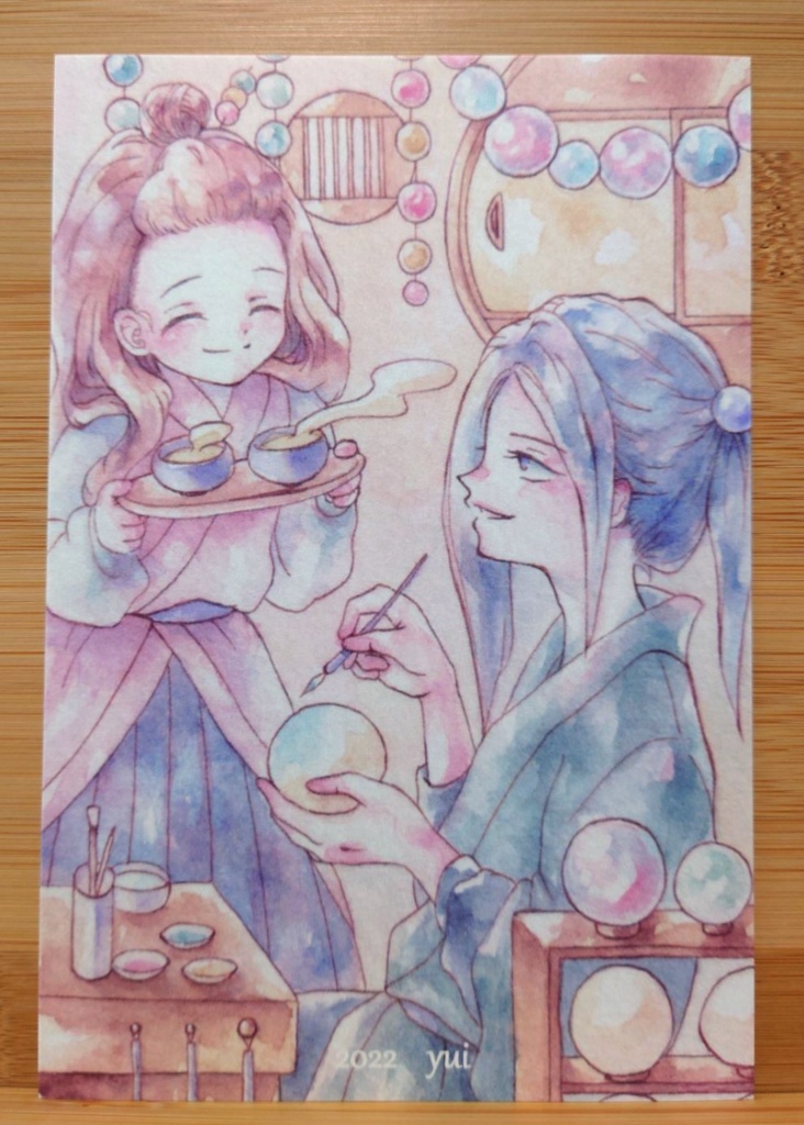 ポストカード　colors2021