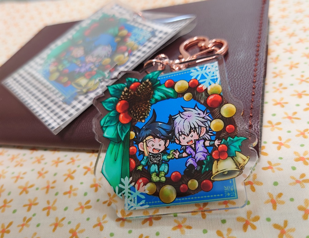 【同人グッズ】ポとヒュンのりーすなアクキー