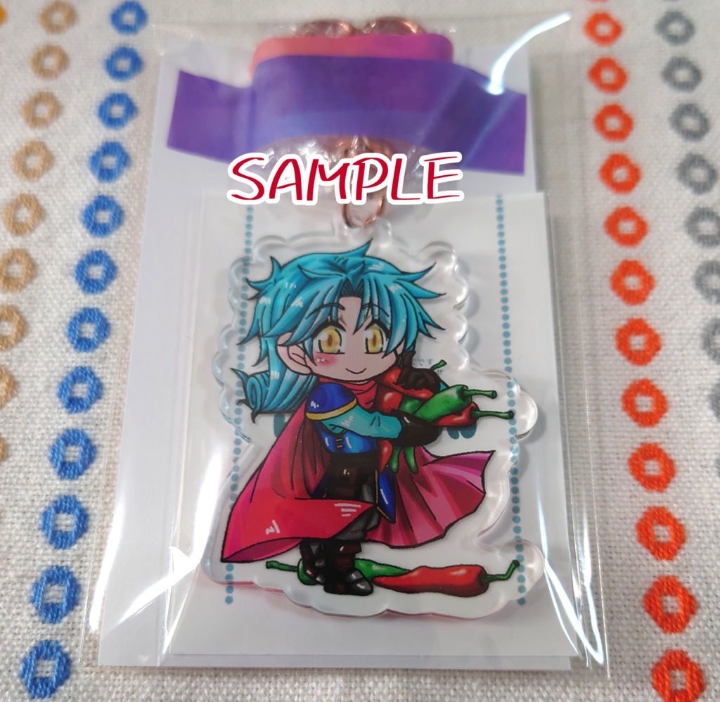 【同人グッズ】おやさいとごくえんゆうしゃアクキー