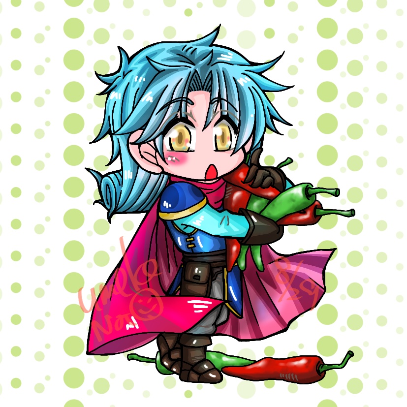 【同人グッズ】おやさいとごくえんゆうしゃアクキー