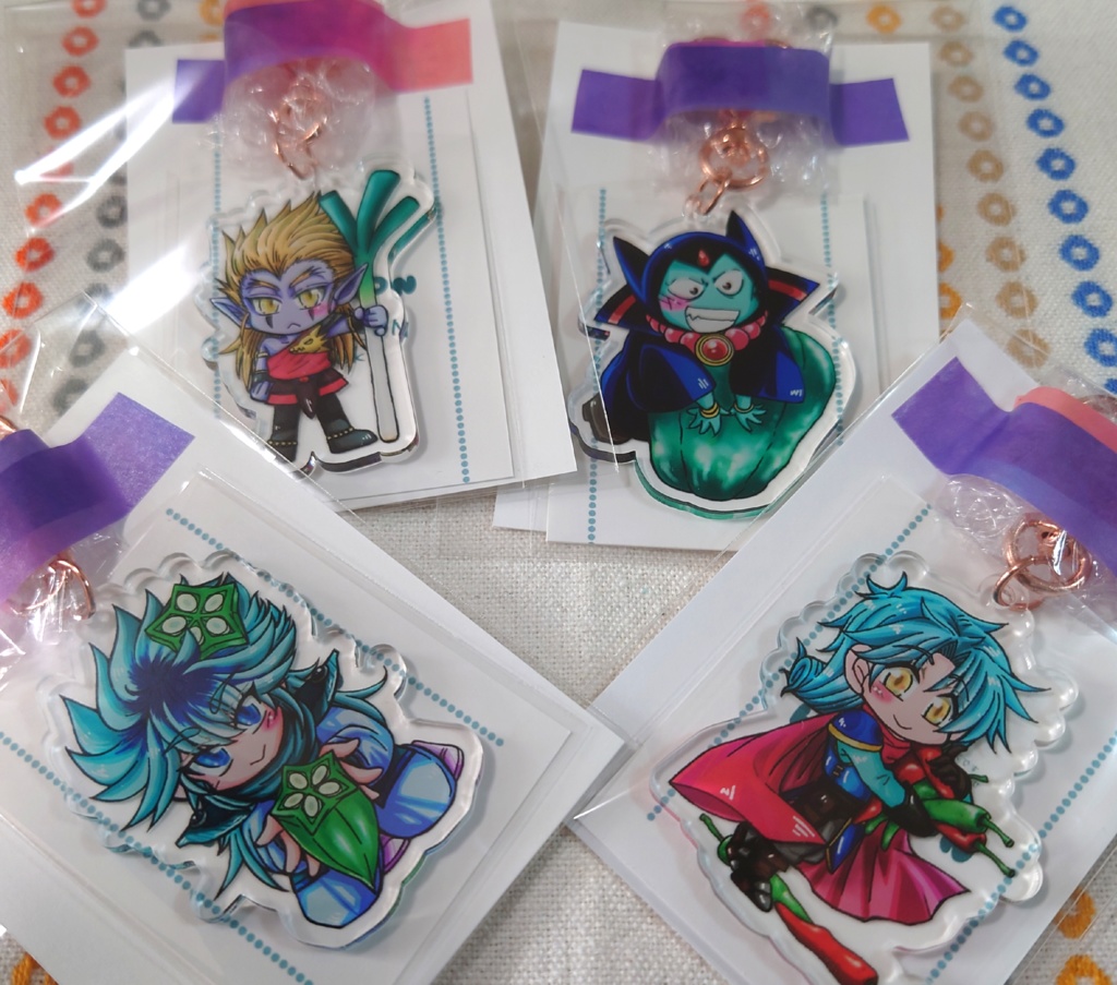 【同人グッズ】おやさいとごくえんまおうアクキー