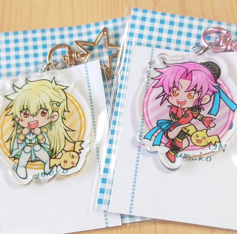 【同人グッズ】せいぎのしとなひめさまアクキー