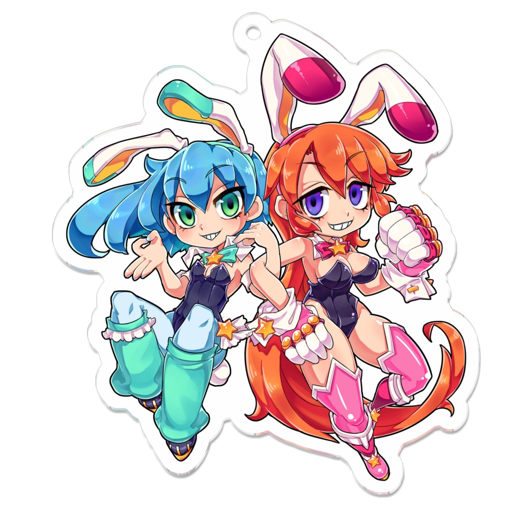 アストロバニーズなアクリルキーホルダー