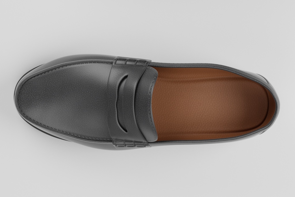 3Dモデル JKハイソックス・ローファーセット